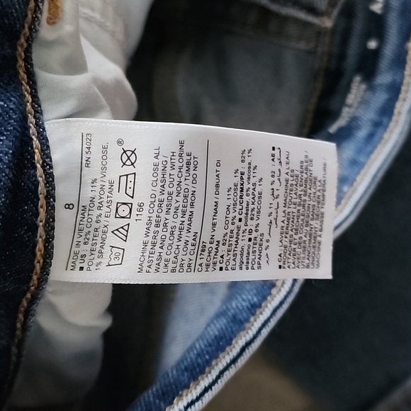 Old Navy Rockstar Super Skinny Jeans Size 8 - Picture 4 of 4